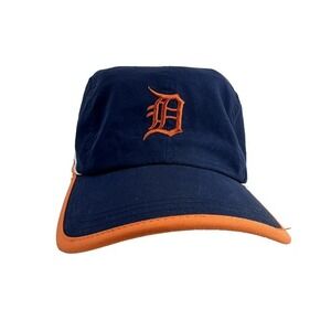 Melonwear Detroit Tigers Hat OSFM Navy Blue Orange Embroidered 5-Panel Cap